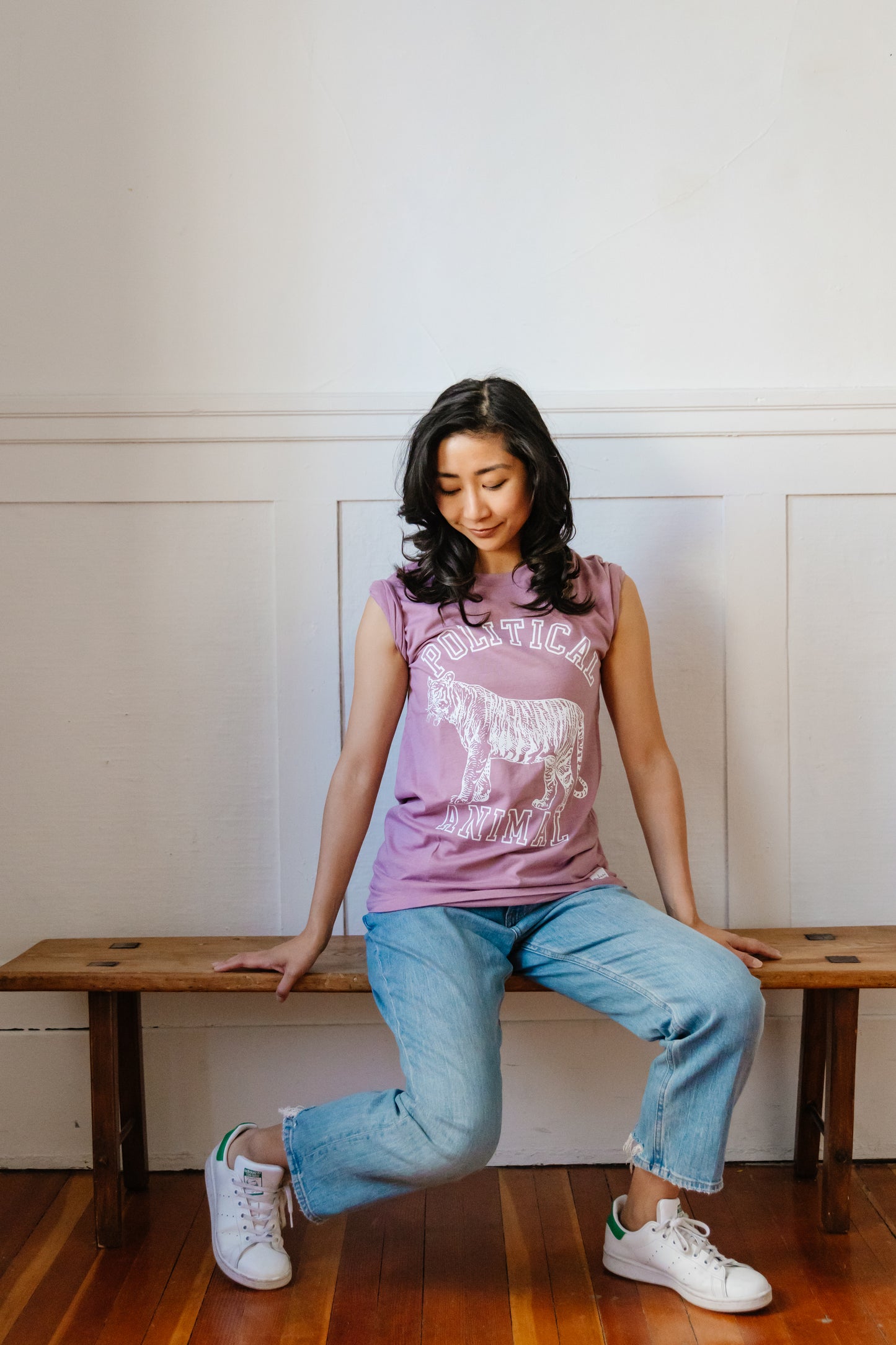Madame Premier Political Animal Violet Adult T-Shirt