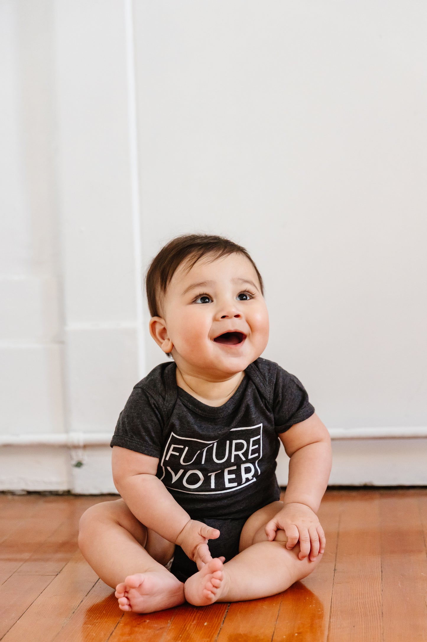 Madame Premier Future Voter Baby Onesie