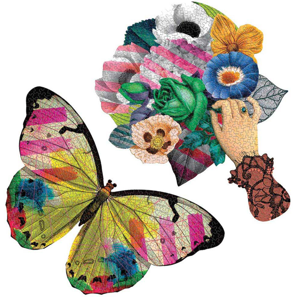 Christian Lacroix Galison Frivolités Two Shaped 850 Piece Puzzle