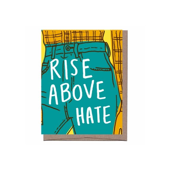 Rise Above Hate Card