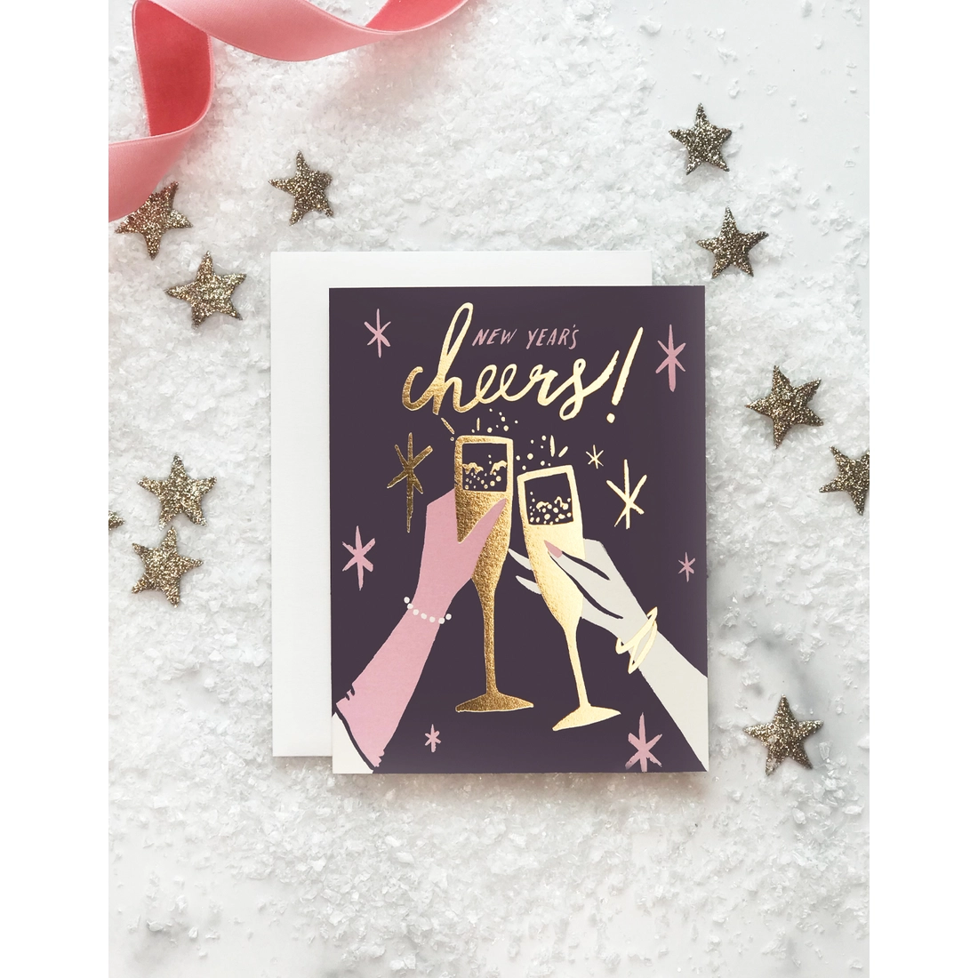New Year's Cheers Card