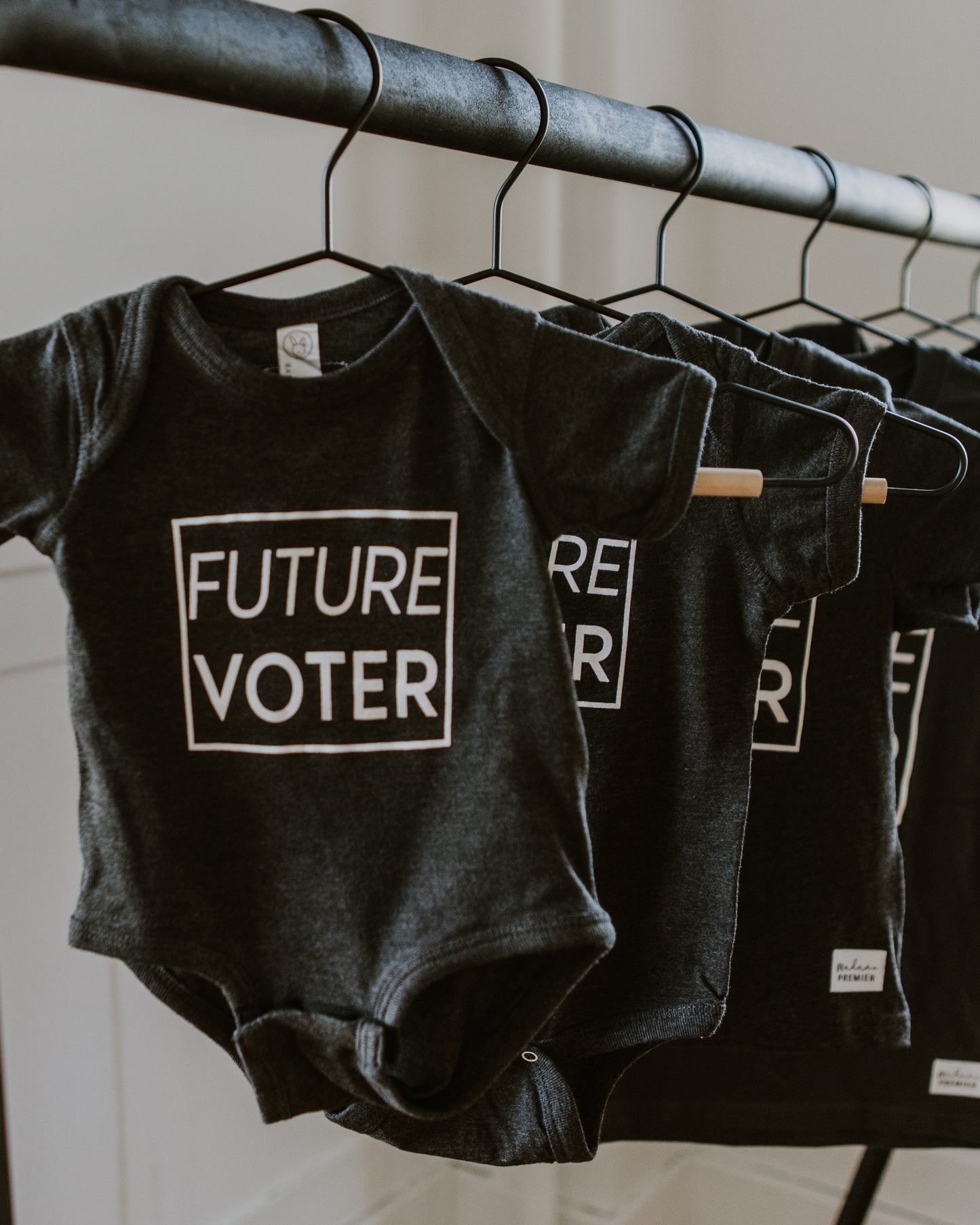 Madame Premier Future Voter Baby Onesie