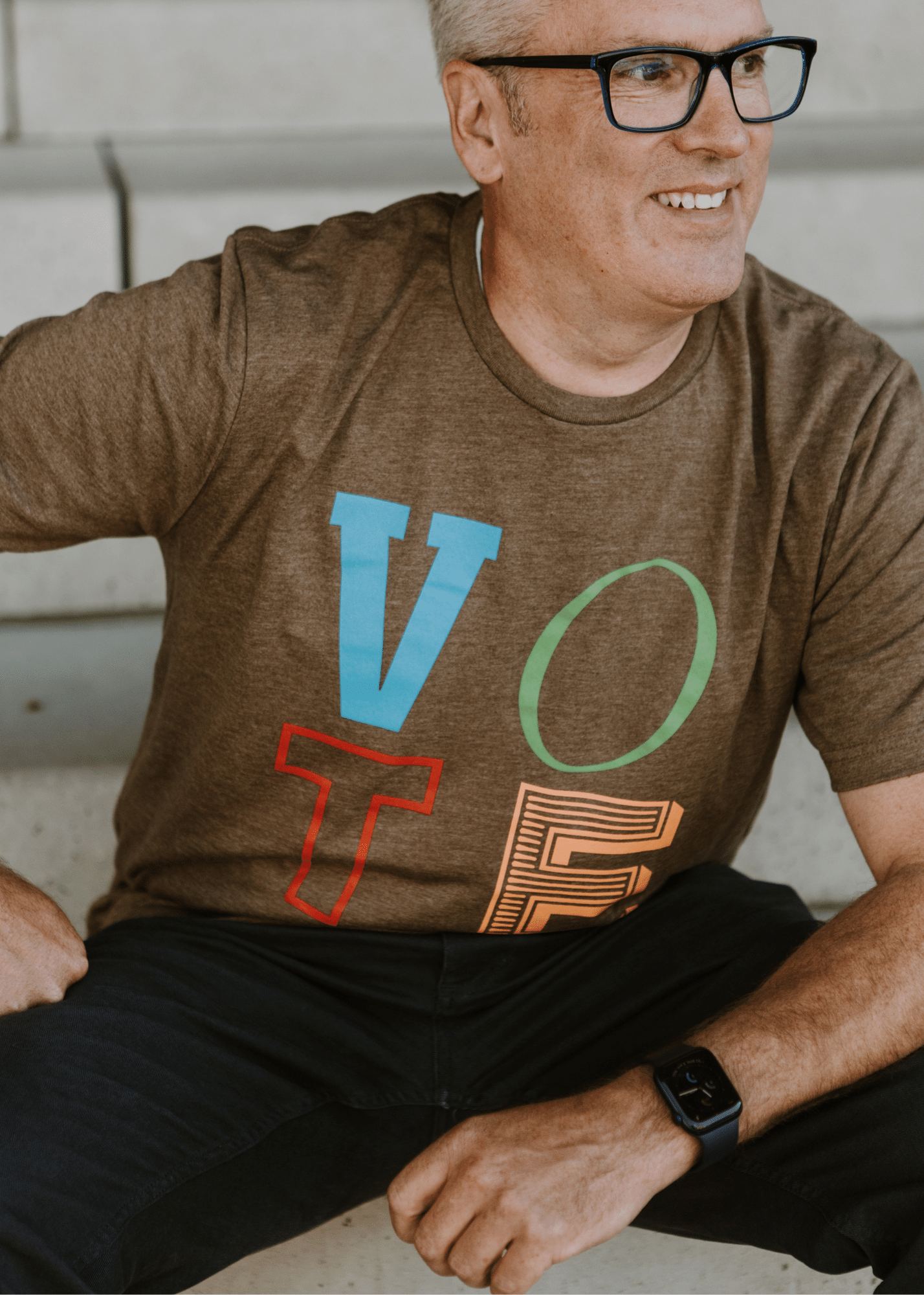 Pre-Order Madame Premier Multi-Partisan Vote Adult Brown T-Shirt