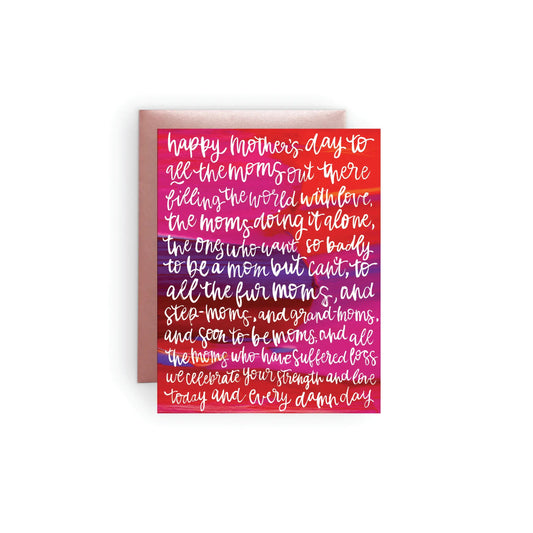 All The Moms Card