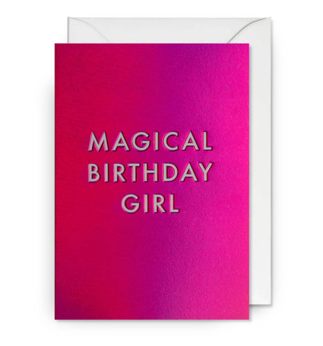 Magical Birthday Girl Card