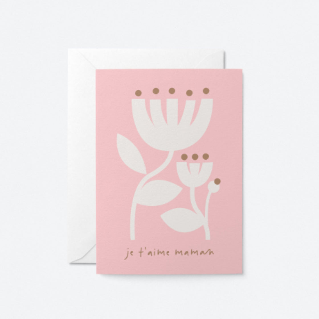 Je T’aime Maman Mothers Day Card