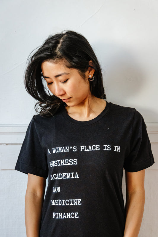 Madame Premier A Woman's Place Is In Business Adult T-Shirt