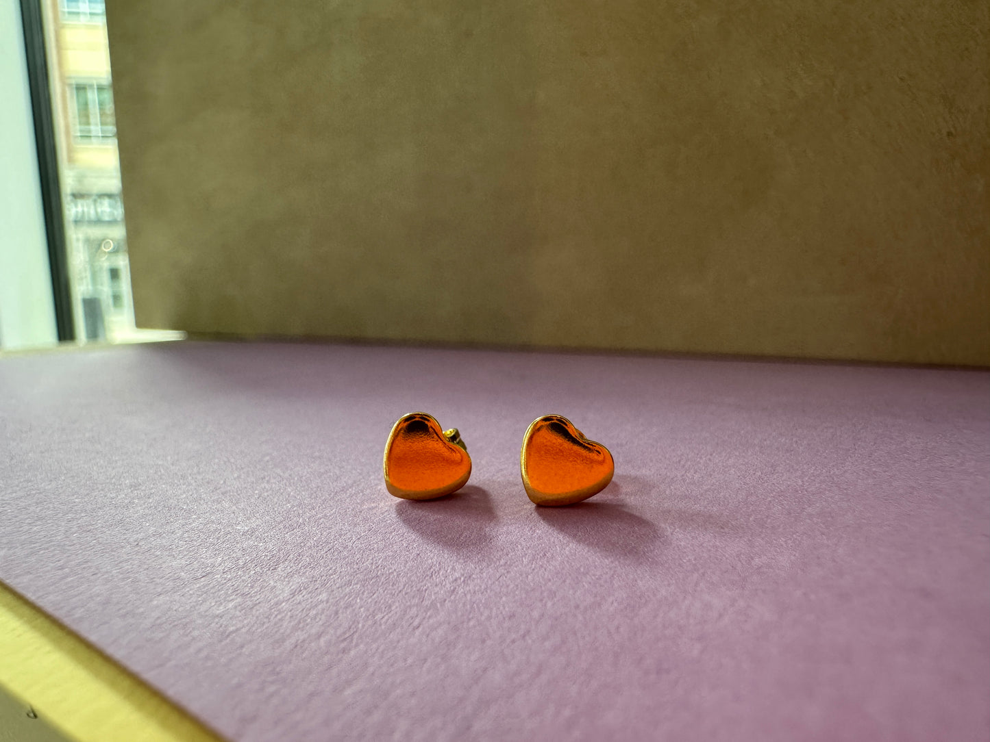 Small Heart Earrings