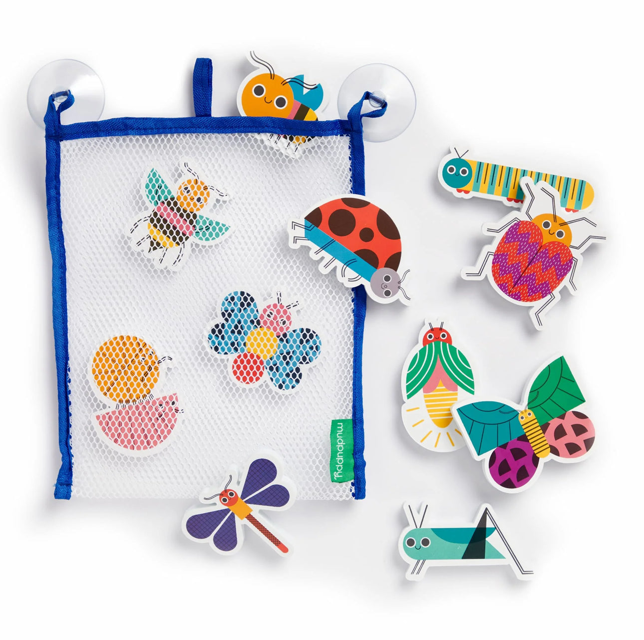 Bug Out! Sticklable Foam Bath Shapes