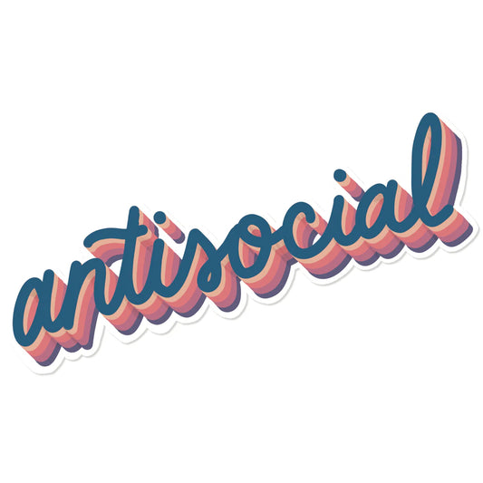 Antisocial Sticker