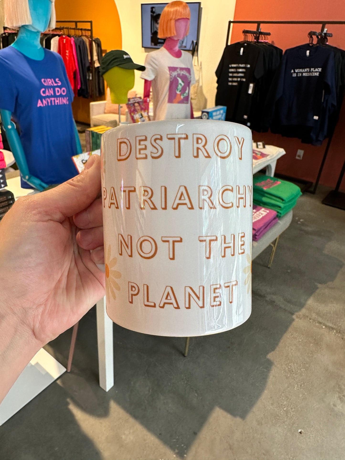 Madame Premier Destroy Patriarchy, Not The Planet Mug