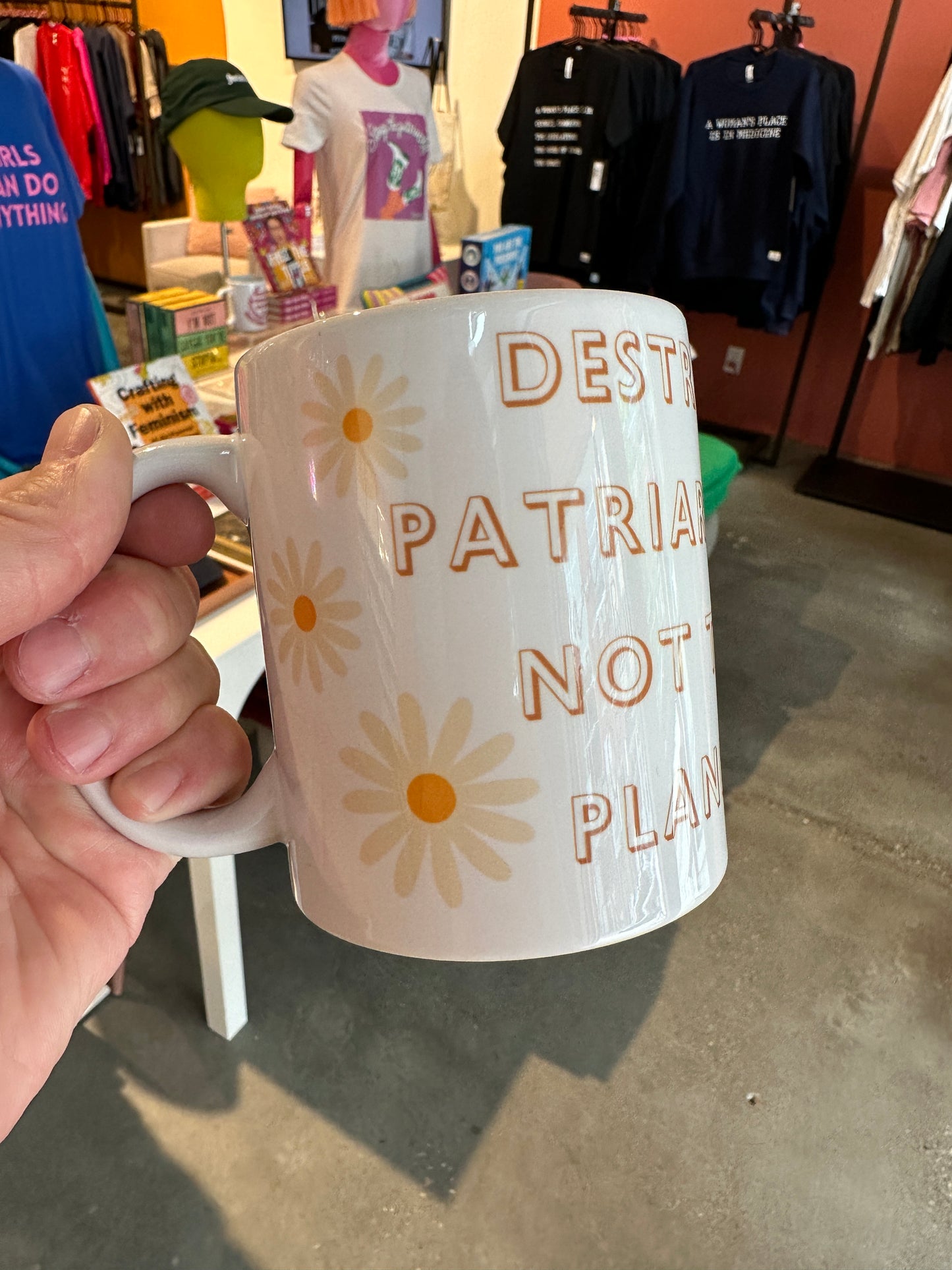 Madame Premier Destroy Patriarchy, Not The Planet Mug