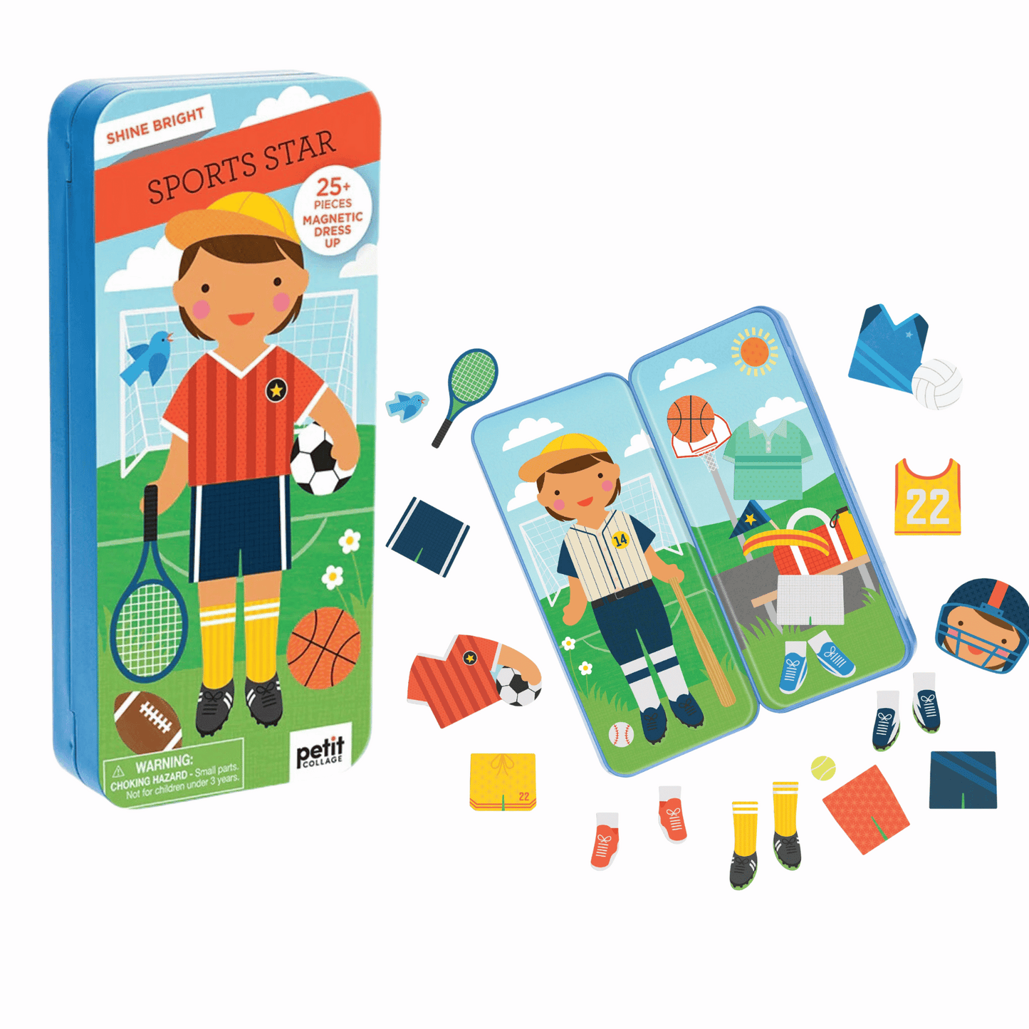 Sports Star Magnetic Dress Up