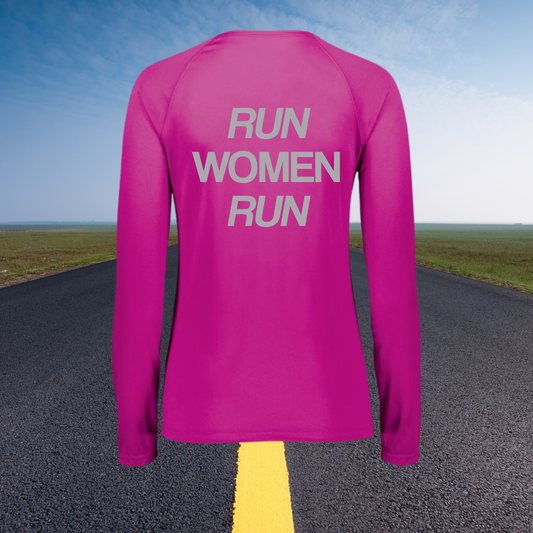 Madame Premier Run Women Run Women's Long Sleeve Athletic Shirt