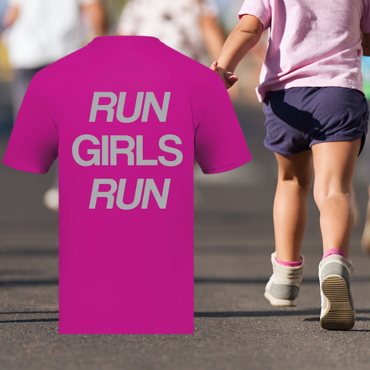 Madame Premier Run Girls Run Youth Short Sleeve Athletic Shirt