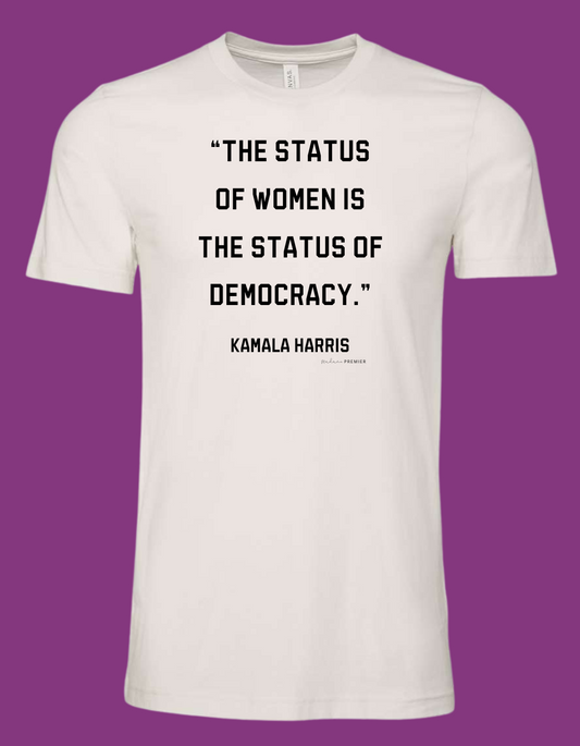 Madame Premier Kamala Harris Status Of Women Adult T-Shirt