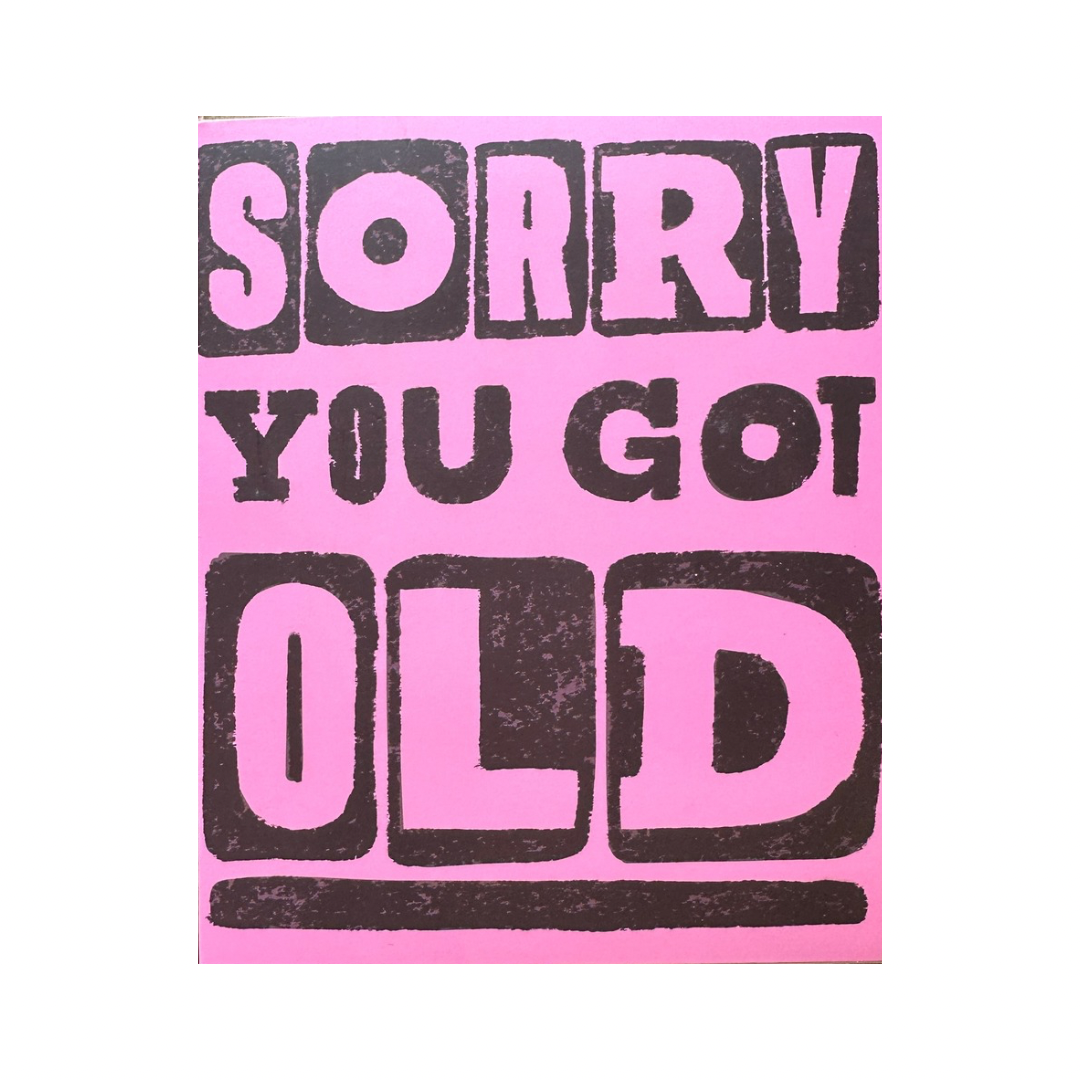 Sorry You Got Old Card