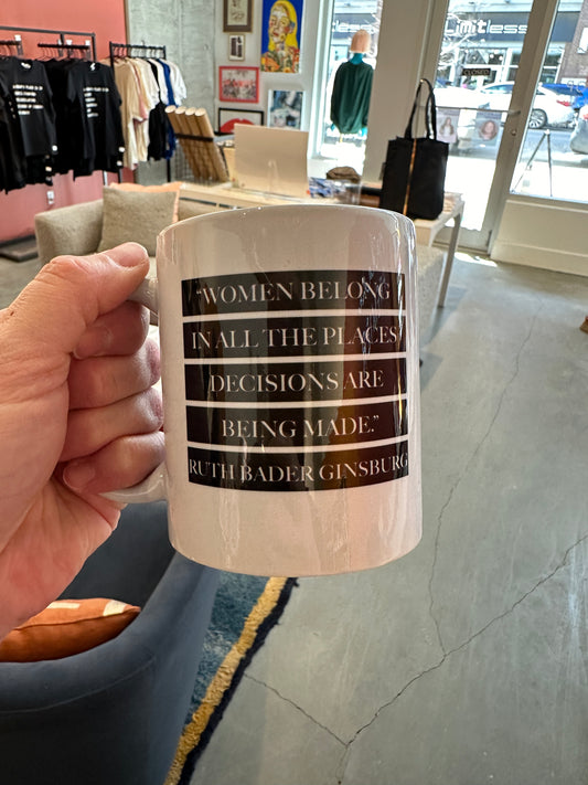 Madame Premier Women Belong In All The Places Decisions Are Made Mug