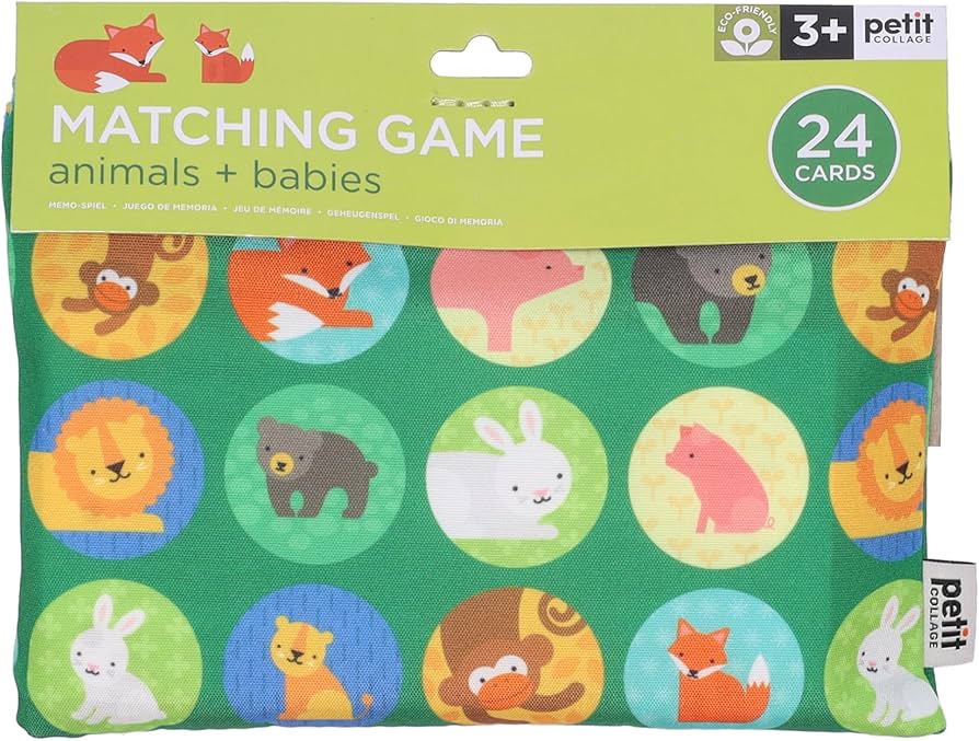 Animals & Babies Matching Game