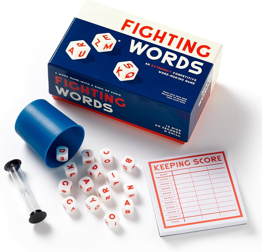 Fighting Words Dice Game