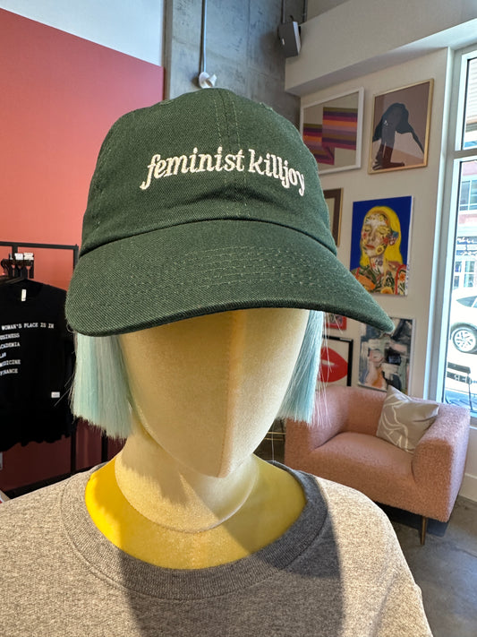 Madame Premier Feminist Killjoy Forrest Green Baseball Hat