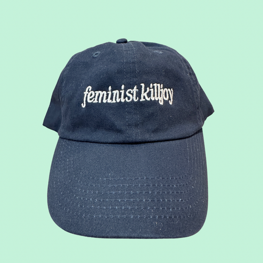 Madame Premier Feminist Killjoy Navy Baseball Hat
