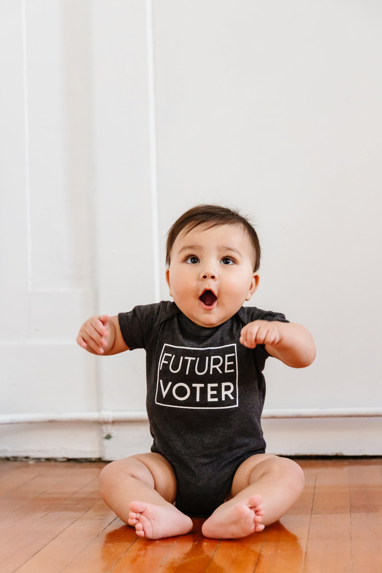 Madame Premier Future Voter Baby Onesie