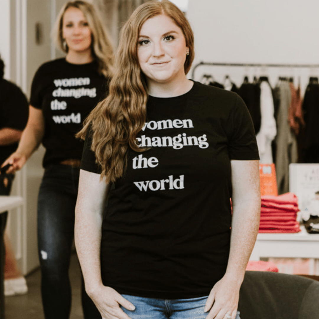 Madame Premier x Wine Women Wellbeing Women Changing the World T-Shirt