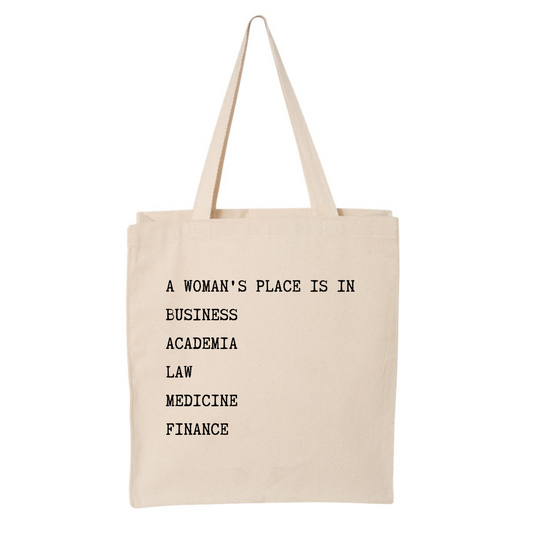 Madame Premier A Woman's Place Is In Business Small Tote Bag