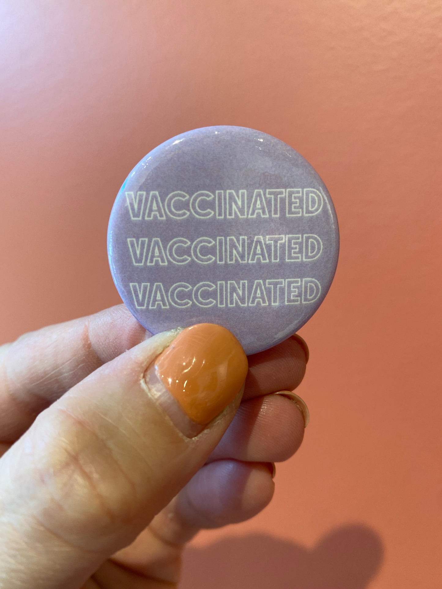 Madame Premier Vaccinated Button