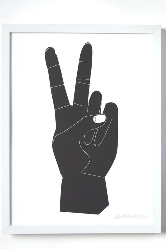 Peace Sign Print