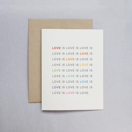 Love Is Love Card