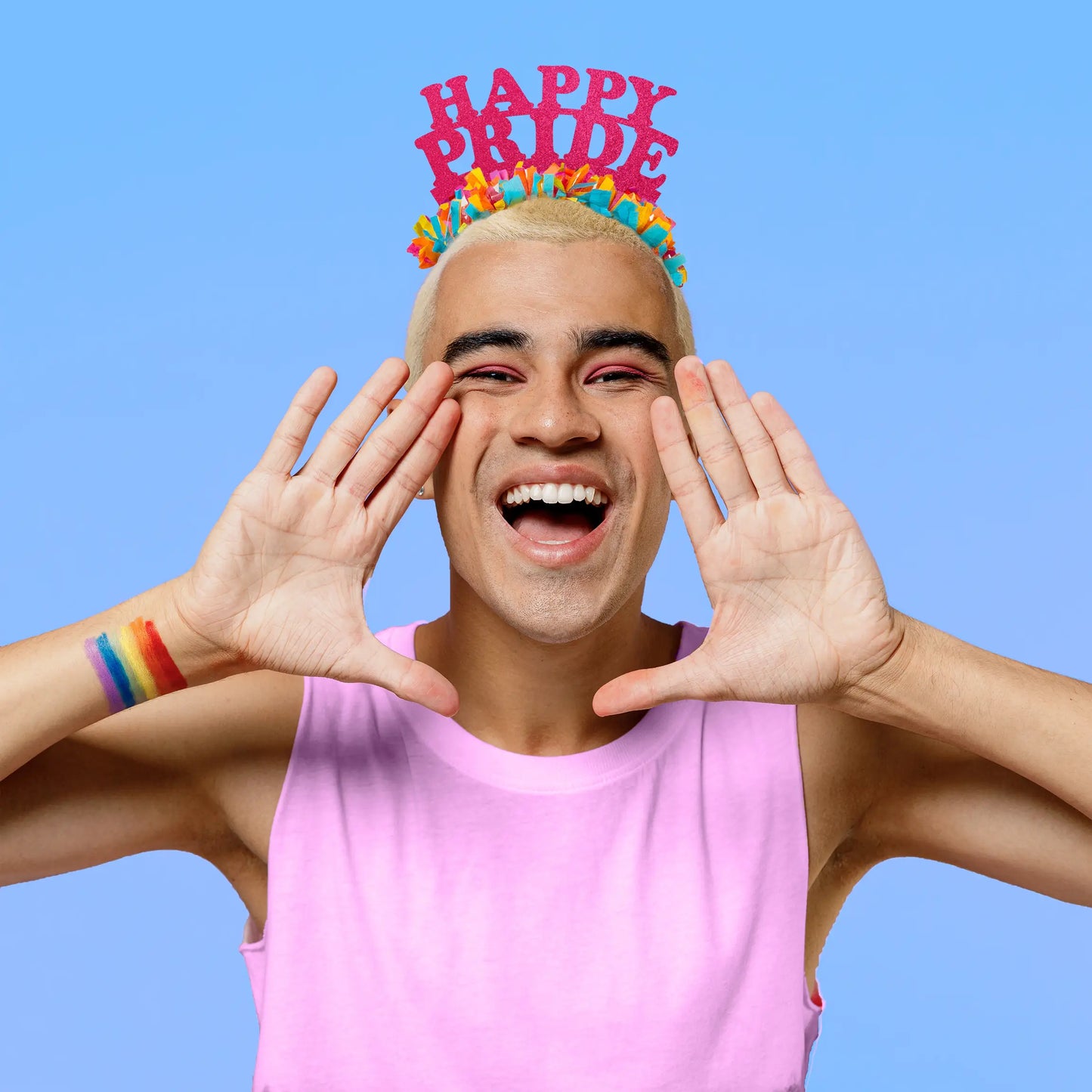 Happy Pride Headband Crown